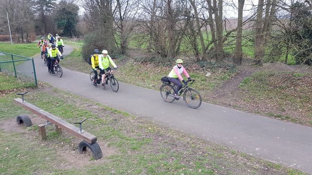 Randonnée tandem à Flawinne