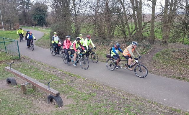 Randonnée tandem à Flawinne