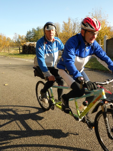 Randonnée tandem, Jambes, 2012