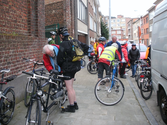 Randonnée tandem, Bruxelles, 2013