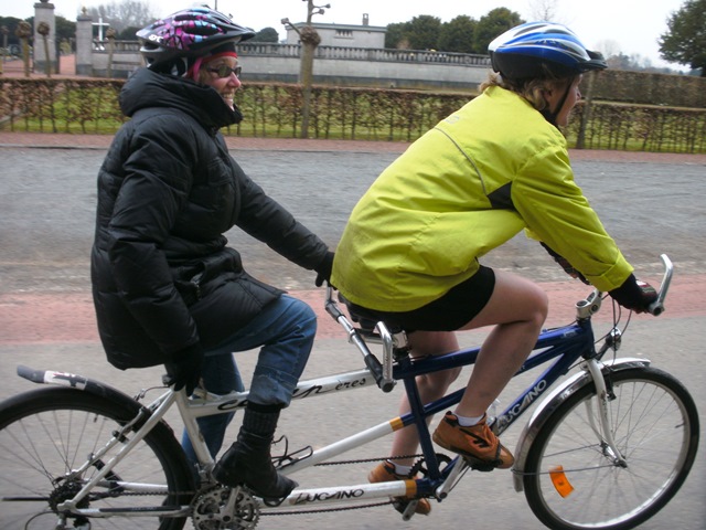 Randonnée tandem, Bruxelles, 2013