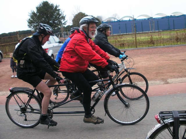 Randonnée tandem, Bruxelles, 2013