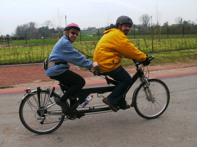 Randonnée tandem, Bruxelles, 2013