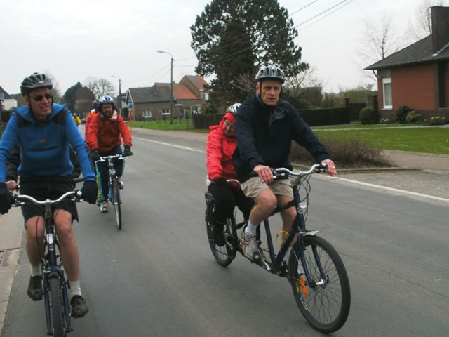 Randonnée tandem, Bruxelles, 2013