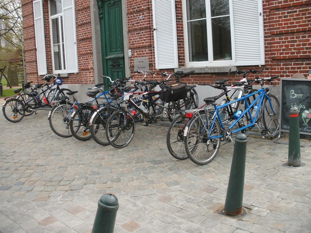 Randonnée tandem, Bruxelles, 2013