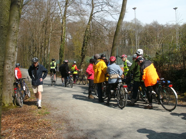 Randonnée tandem, Bruxelles, 2013