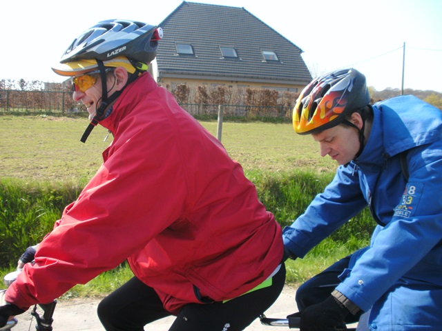 Randonnée tandem, Bruxelles, 2013