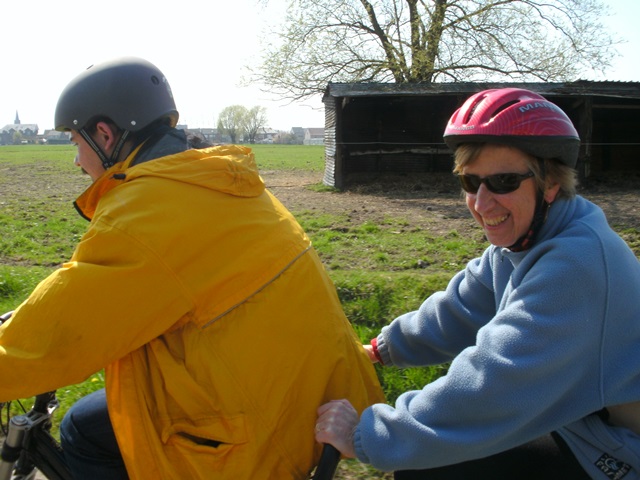 Randonnée tandem, Bruxelles, 2013