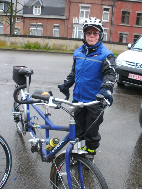 Randonnée tandem, Dinant, 2013