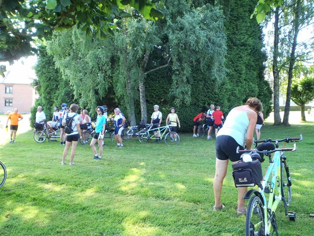 Randonnée tandem, Chimay, 2013