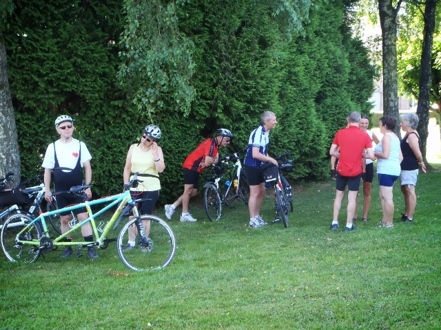 Randonnée tandem, Chimay, 2013