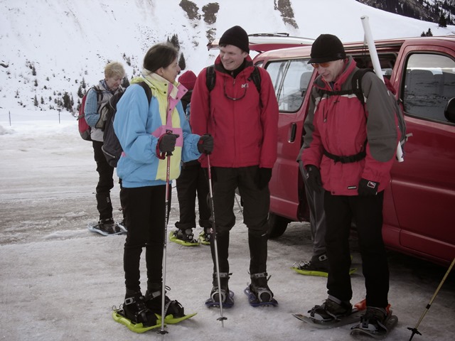 Raquettes à neige, St-Jean-de-Sixte, 2014