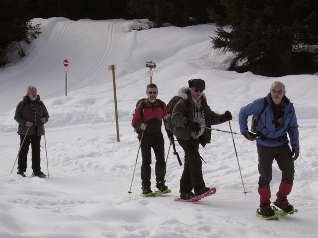 Raquettes à neige, St-Jean-de-Sixte, 2014