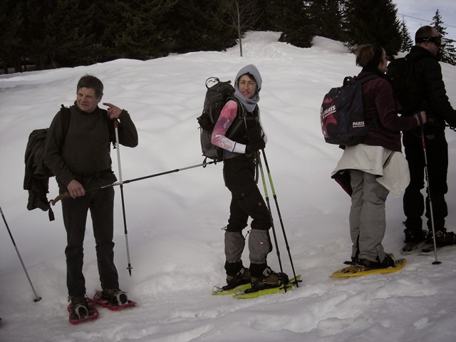 Raquettes à neige, St-Jean-de-Sixte, 2014