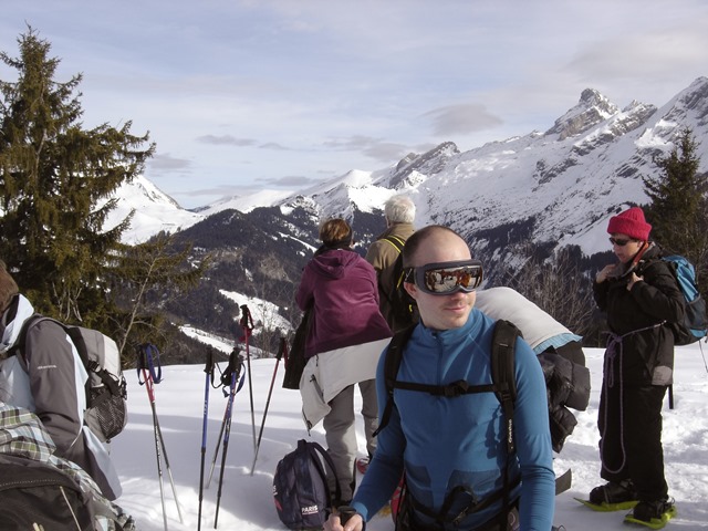 Raquettes à neige, St-Jean-de-Sixte, 2014