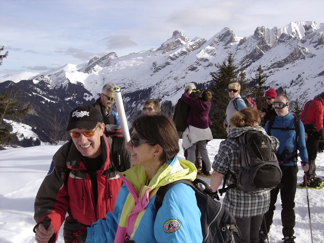 Raquettes à neige, St-Jean-de-Sixte, 2014