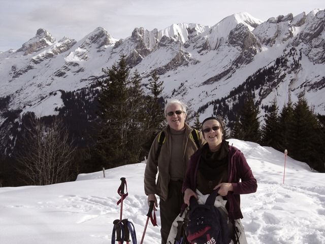 Raquettes à neige, St-Jean-de-Sixte, 2014