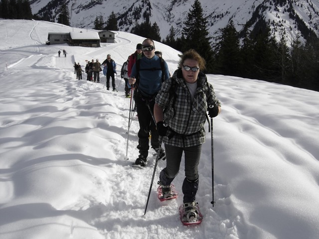 Raquettes à neige, St-Jean-de-Sixte, 2014