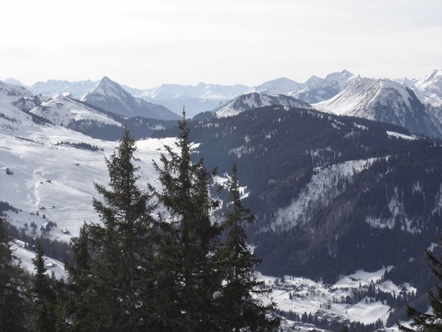 Raquettes à neige, St-Jean-de-Sixte, 2014