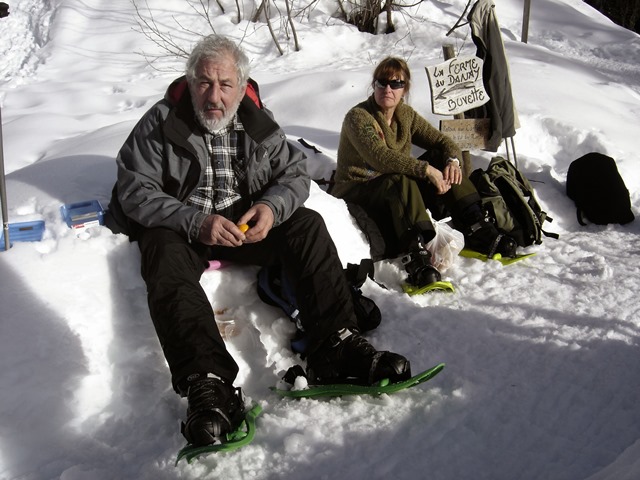 Raquettes à neige, St-Jean-de-Sixte, 2014