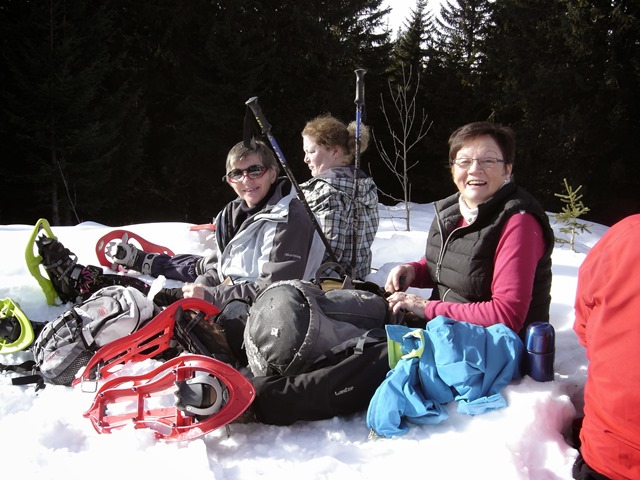 Raquettes à neige, St-Jean-de-Sixte, 2014