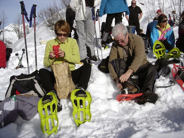 Raquettes à neige, St-Jean-de-Sixte, 2014