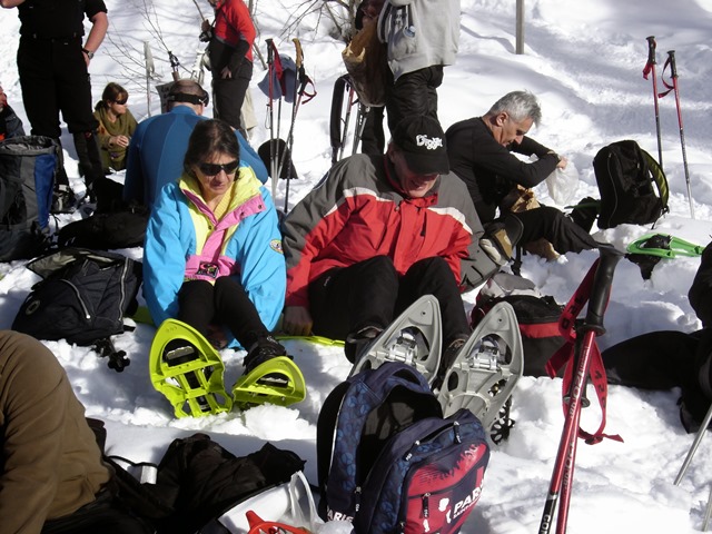 Raquettes à neige, St-Jean-de-Sixte, 2014