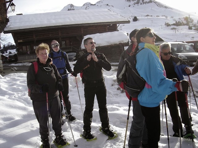 Raquettes à neige, St-Jean-de-Sixte, 2014