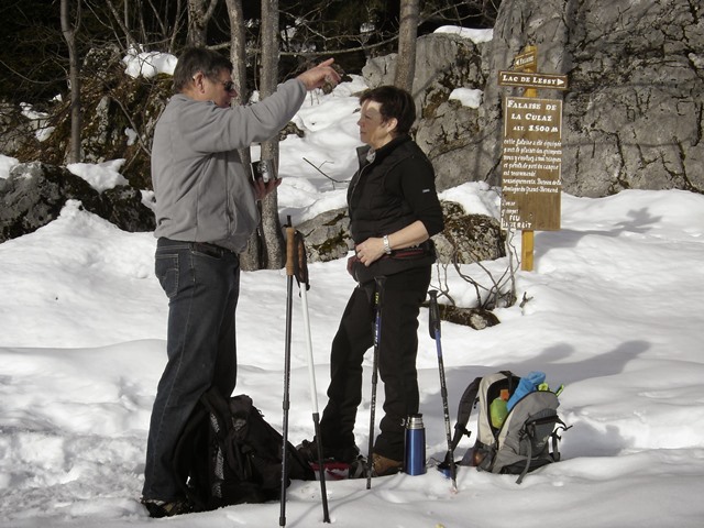 Raquettes à neige, St-Jean-de-Sixte, 2014