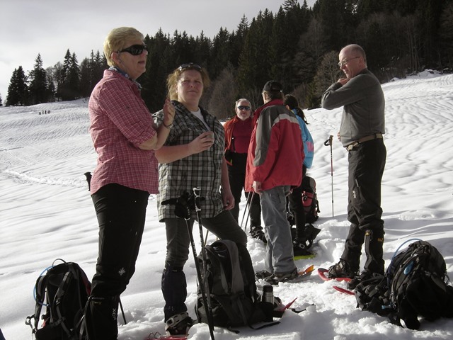 Raquettes à neige, St-Jean-de-Sixte, 2014