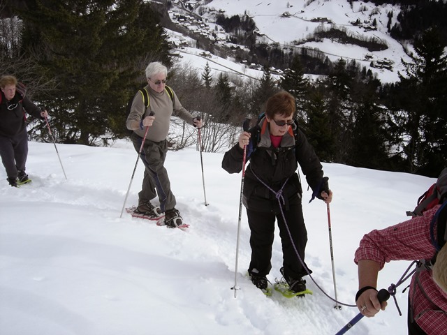 Raquettes à neige, St-Jean-de-Sixte, 2014