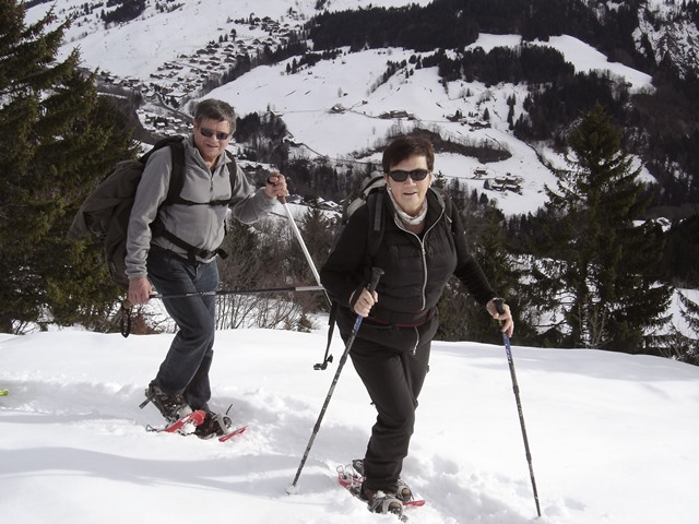 Raquettes à neige, St-Jean-de-Sixte, 2014