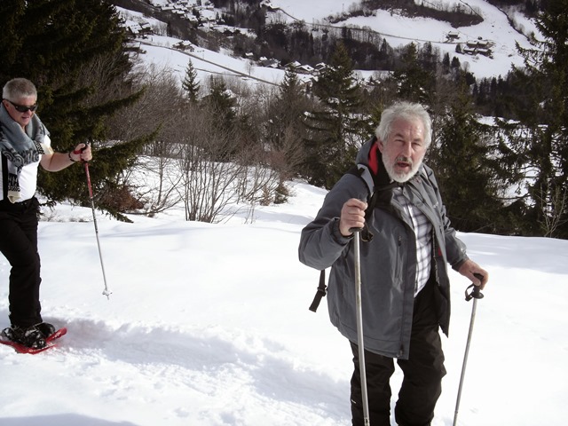 Raquettes à neige, St-Jean-de-Sixte, 2014