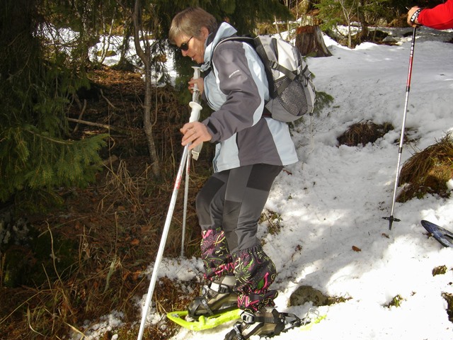 Raquettes à neige, St-Jean-de-Sixte, 2014