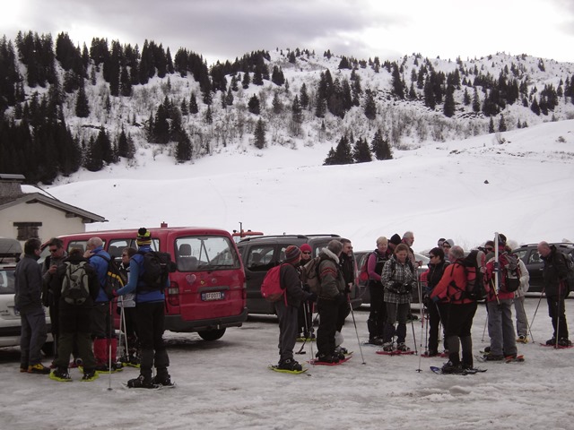 Raquettes à neige, St-Jean-de-Sixte, 2014