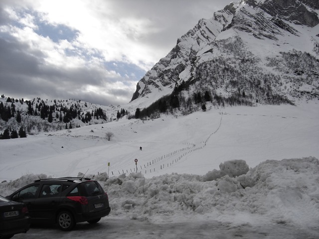 Raquettes à neige, St-Jean-de-Sixte, 2014