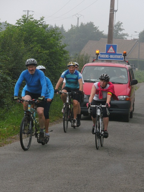 Randonnée tandem, Bailleul, 2014