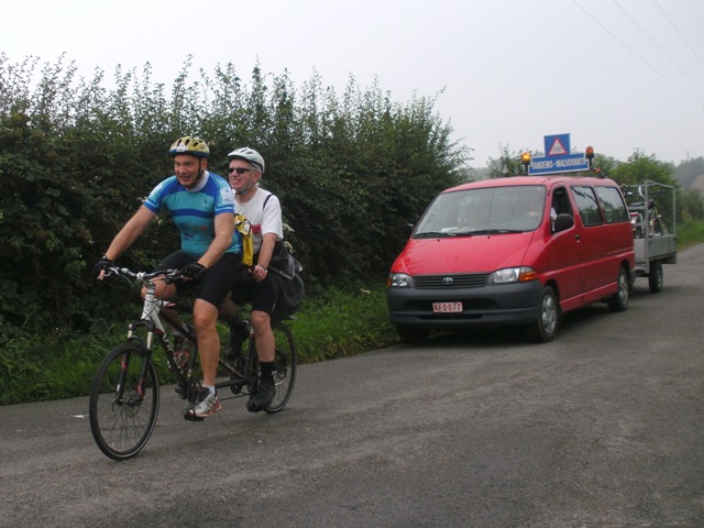 Randonnée tandem, Bailleul, 2014