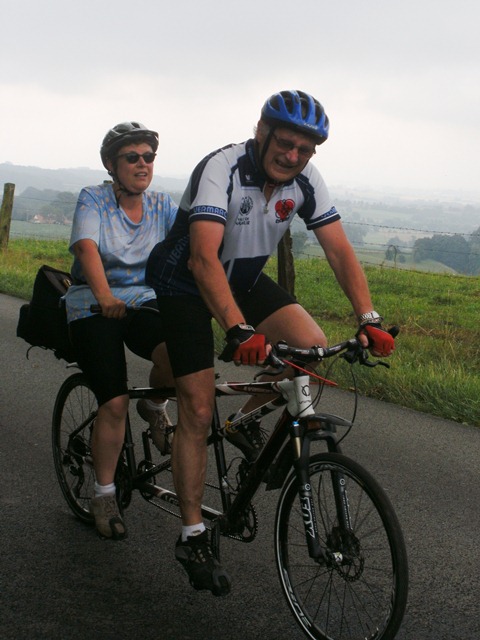 Randonnée tandem, Bailleul, 2014