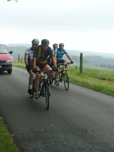 Randonnée tandem, Bailleul, 2014