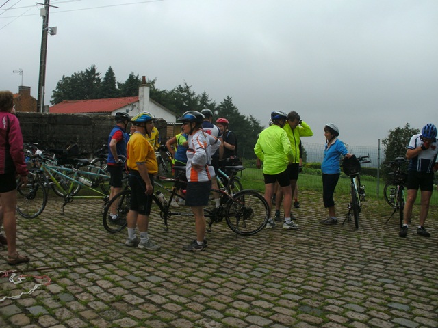 Randonnée tandem, Bailleul, 2014