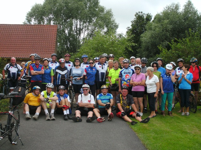 Randonnée tandem, Bailleul, 2014