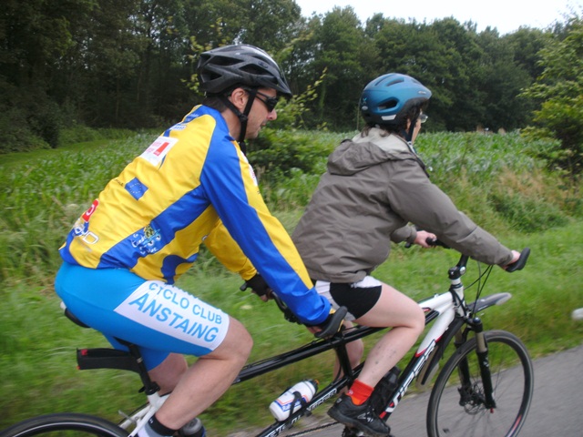 Randonnée tandem, Bailleul, 2014