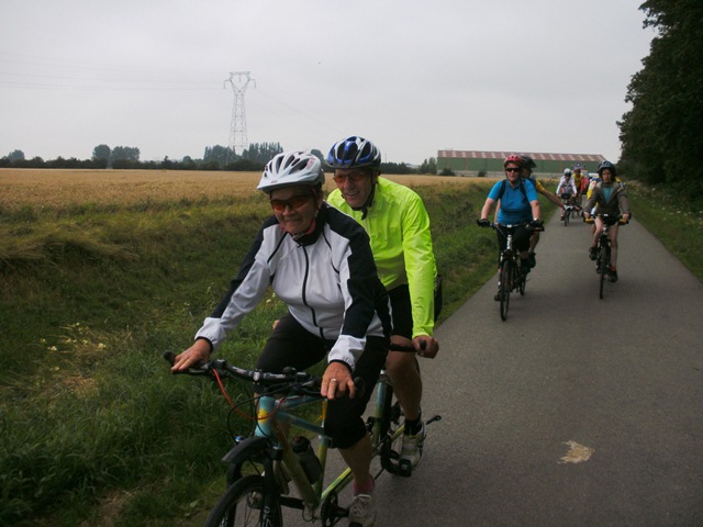 Randonnée tandem, Bailleul, 2014