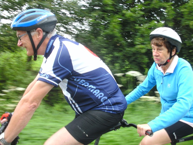 Randonnée tandem, Bailleul, 2014