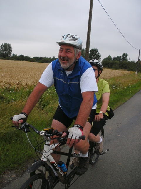 Randonnée tandem, Bailleul, 2014