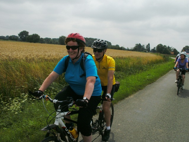 Randonnée tandem, Bailleul, 2014