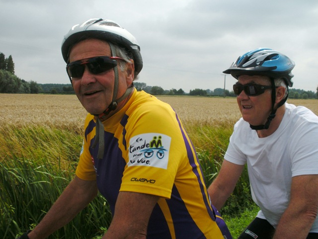 Randonnée tandem, Bailleul, 2014