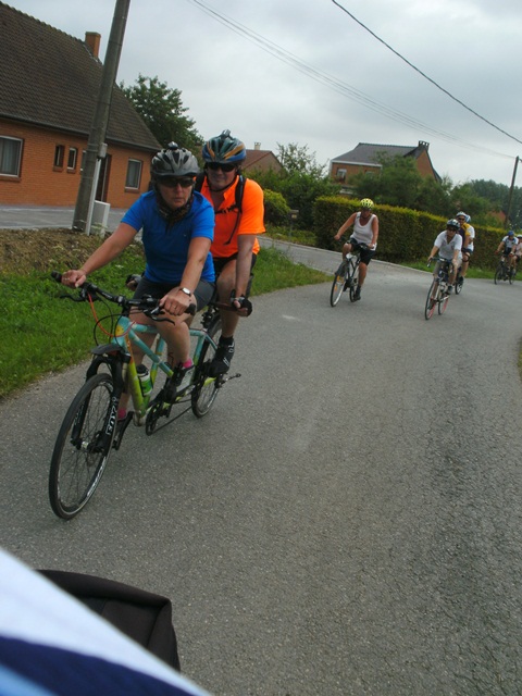 Randonnée tandem, Bailleul, 2014