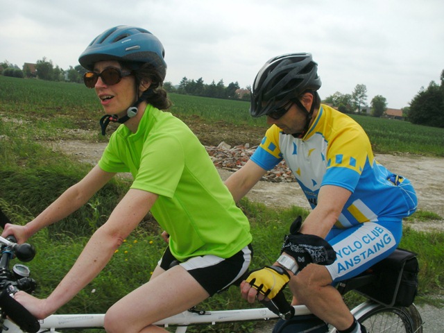 Randonnée tandem, Bailleul, 2014